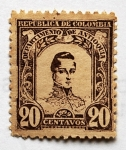 Stamps America - Colombia -  personajes-Departamento de Antioquia -Cordoba