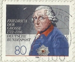 Stamps Germany -  FRIEDRICH DER GROSSE 1712 - 1786