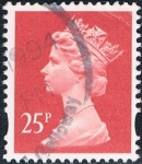 Stamps United Kingdom -  ISABEL II TIPO MACHIN 1993. M 1475