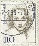 Stamps : Europe : Germany :  MARLENE DIETRICH