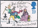 Stamps : Europe : United_Kingdom :  NAVIDAD 1993. UN CUENTO DE NAVIDAD, DE CHARLES DICKENS. M 1483