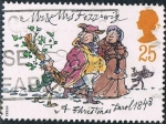 Stamps : Europe : United_Kingdom :  NAVIDAD 1993. UN CUENTO DE NAVIDAD, DE CHARLES DICKENS. M 1484