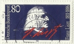 Stamps : Europe : Germany :  FRANZ LISZT 1811 - 1886