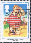 Stamps United Kingdom -  CENT DE LA TARJETA POSTAL BRITÁNICA. DONDE ESTÁ MI PEQUEÑO. M 1554