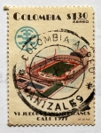 Stamps Colombia -  VI Juegos Panamericanos Cali
