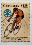 Stamps Colombia -  VI Juegos Panamericanos Cali