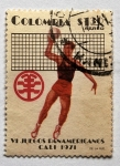 Stamps : America : Colombia :  VI Juegos Panamericanos Cali