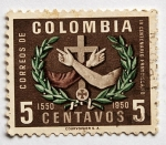 Stamps : America : Colombia :  IV Centenario Franciscano