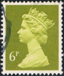 Stamps United Kingdom -  ISABEL II TIPO MACHIN 1991. M 1355
