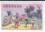 Sellos de America - Granada -  Carnaval
