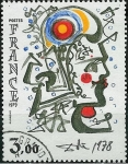 Stamps : Europe : France :  Dali