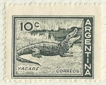 Stamps Argentina -  YACARE