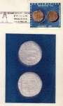 Stamps Mexico -  Tarjeta Máxima de México.- primer día .-Convención numismatica internacional