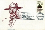 Stamps Mexico -  Tarjeta Máxima de México.-primer día.-50 aniv. reconociniento asoc. de scouts de México