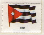 Sellos de America - Cuba -  1 Bandera