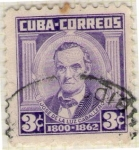 Sellos del Mundo : America : Cuba : 26 José de la Luz Caballero