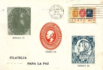 Stamps Mexico -  Tarjeta Máxima-primer día de emisión.-Segunda exposición filatélica internacional en caracas Venezue
