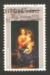 Stamps New Zealand -  573 - Navidad, La Virgen y el Niño de Murillo
