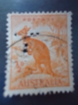 Stamps Australia -  Canguro.