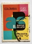 Stamps Colombia -  Bienal de Arte