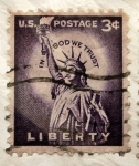 Sellos del Mundo : America : Estados_Unidos : Estatua de la Libertad