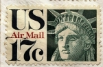 Stamps United States -  Estatua de la Libertad