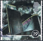 Stamps : Europe : United_Kingdom :  CENT. DEL CINE. EXTERIOR DEL ODEÓN EN HARROGATE. M 1620. RESERVADO