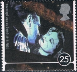 Stamps United Kingdom -  CENT. DEL CINE. LAURENCE OLIVIER Y VIVIEN LEIGH EN LADY HAMILTON. M 1621