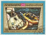 Sellos de Asia - Yemen -  APOLLO 11