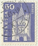Stamps Switzerland -  BASEL