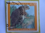Stamps Australia -  The Bunyip of Natural History    (El Gasapo de la Historia Nacional)  