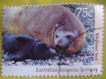 Stamps Australia -  Australian Antarctic Territory . -lephant Seal