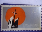 Stamps : Oceania : Australia :  New Zealand-Christmas 1970