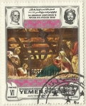 Stamps Yemen -  NAVIDAD 1970