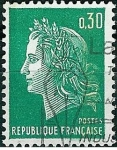 Stamps France -  Marianne de Cheffer