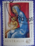 Stamps Oceania - Australia -  Giovanni Toscani (1372-1430) Oleo:The Adoration of the Magi - Navidad 1994