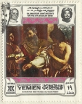 Stamps Yemen -  NAVIDAD 1970
