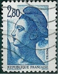 Stamps France -  Liberté de Gandon