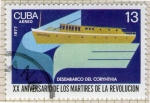 Stamps Cuba -  64 XX Aniversario Mártires de la Revolución