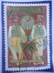 Stamps : Oceania : Australia :  Working Life in the 1890 - Vida Laborar en 1890.