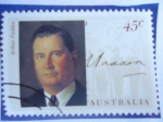 Stamps Australia -  Arhtur  Fadden