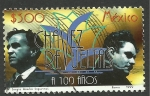 Stamps : America : Mexico :  Chavez y Revueltas