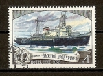 Stamps : Europe : Russia :  Rompehielos Vassilii Pronetchichiev.