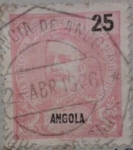 Sellos de Europa - Portugal -  angola portugal 1906