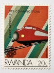 Sellos de Africa - Rwanda -  Comunicasiones