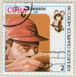 Stamps Cuba -  78 XXII Juegos Olímpicos Moscú 80