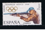 Stamps Spain -  Edifil  1885  XIX Juegos Olímpicos en Méjico.  