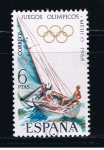 Stamps Spain -  Edifil  1888  XIX Juegos Olímpicos en Méjico.  