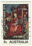 Stamps Australia -  NAVIDAD 1970