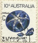 Stamps Australia -  SAFIRO ESTRELLA